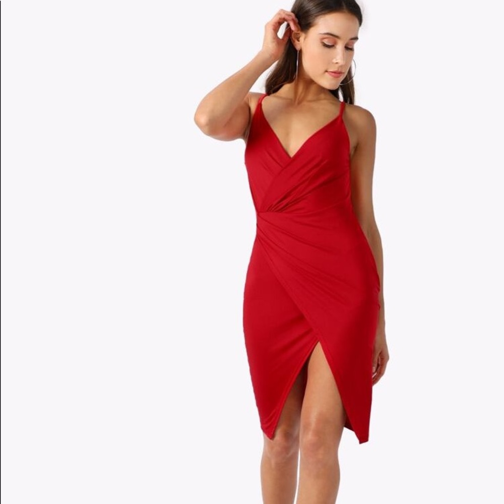 {Dress} Red date night dress